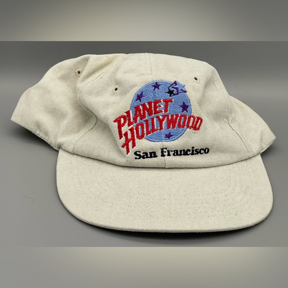Planet Hollywood Vintage San Francisco 1995 Cap Hat Snapback Made In USA USED